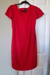 Worthington red dress